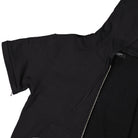 Midnight Studios Layered Logo Zip-Hoodie Black Hoodies Close-up | Overkill