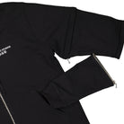 Midnight Studios Layered Logo Zip-Hoodie Black Hoodies Detailfoto | Overkill