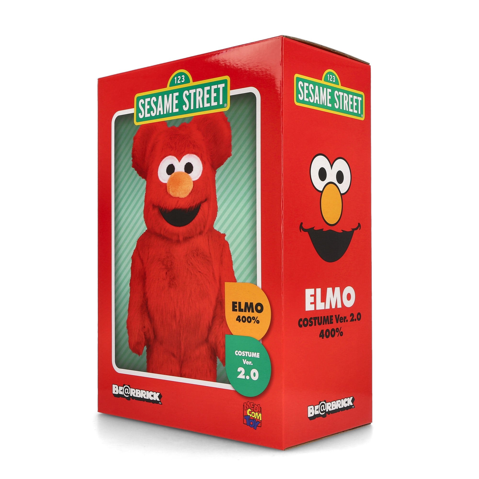 Medicom Be@rbrick Elmo Costume Version 2.0 400% Multicolor Collectibles & Toys Detail view 1 | Overkill