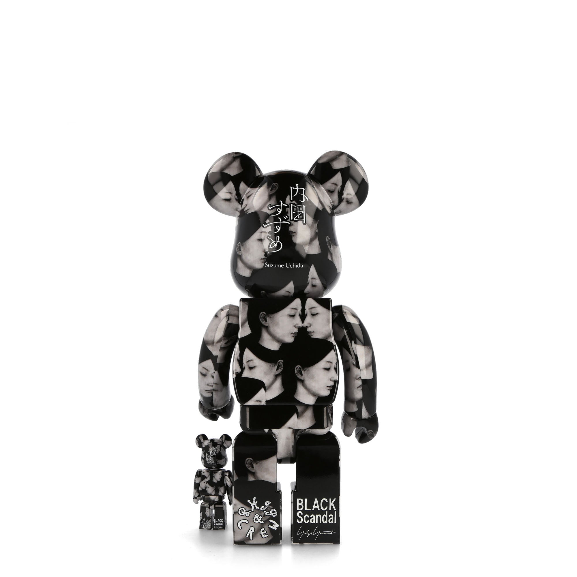 Medicom Be@rbrick Black Scandal Multiple Selves 400% + 100