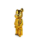 Medicom Be@rbrick Garfield Gold Chrome Version 400% + 100% Multicolor Collectibles & Toys  Material | Overkill