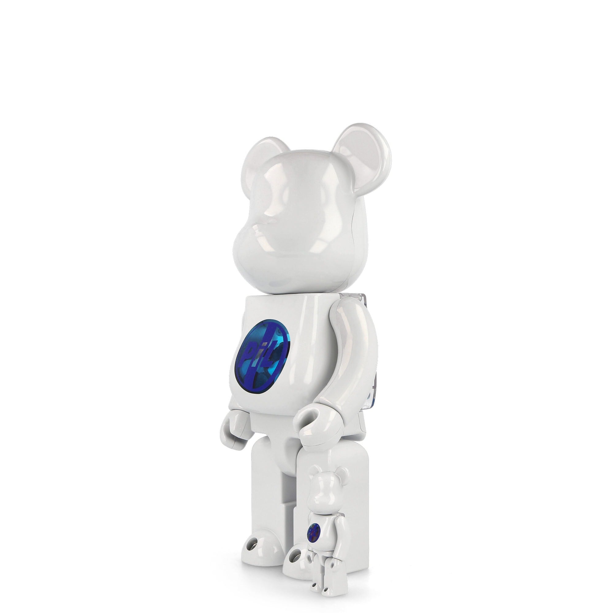 Medicom Be@rbrick PiL Chrome Version 400% + 100% Multicolor Collectibles & Toys  Material | Overkill
