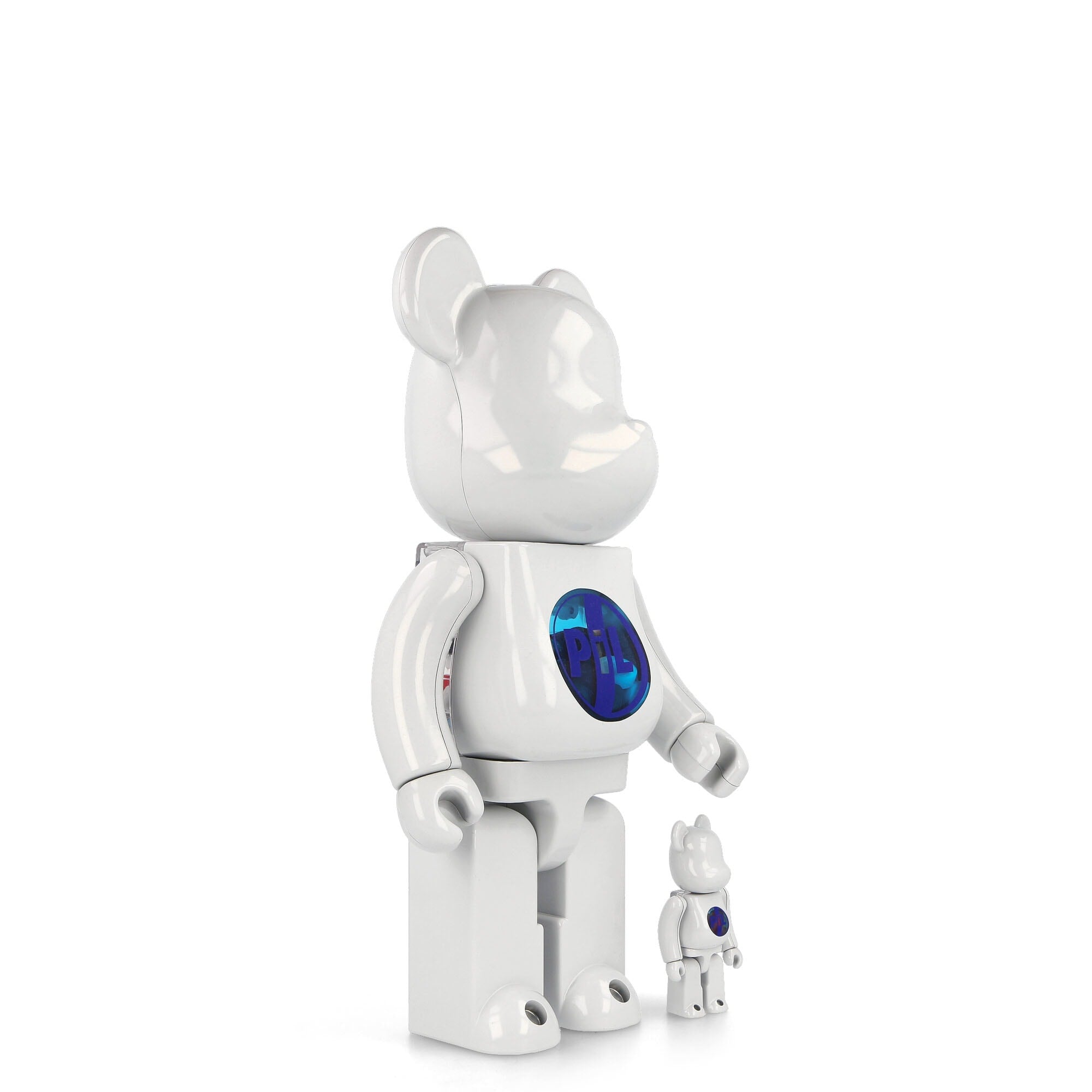 Medicom Be@rbrick PiL Chrome Version 400% + 100% Multicolor Collectibles & Toys Close-up | Overkill
