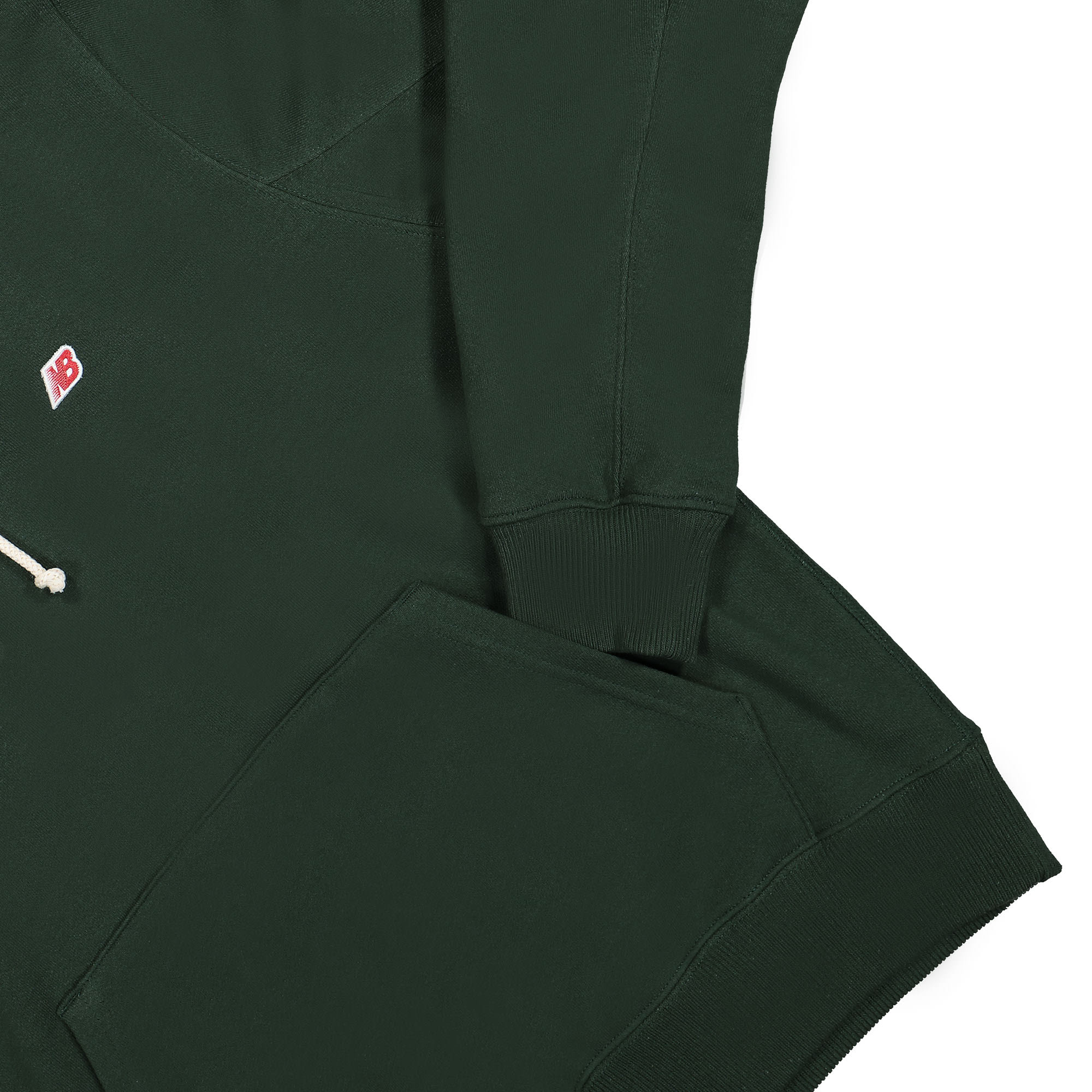 New Balance Made In USA Hoodie Green Hoodies Detailfoto | Overkill