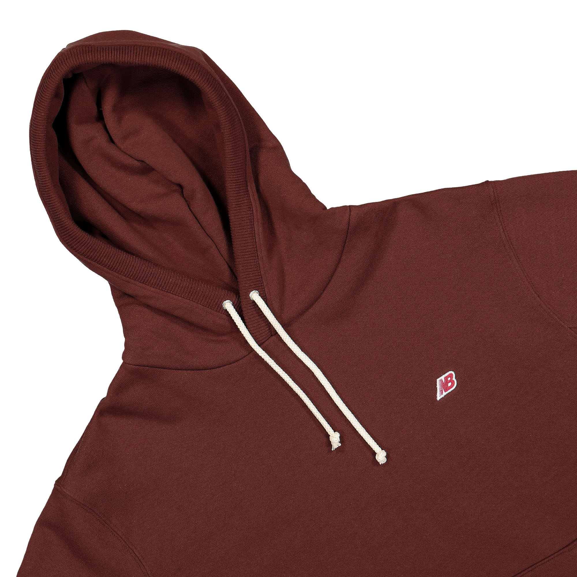 New Balance Made In USA Hoodie Brown Hoodies Close-up | Overkill