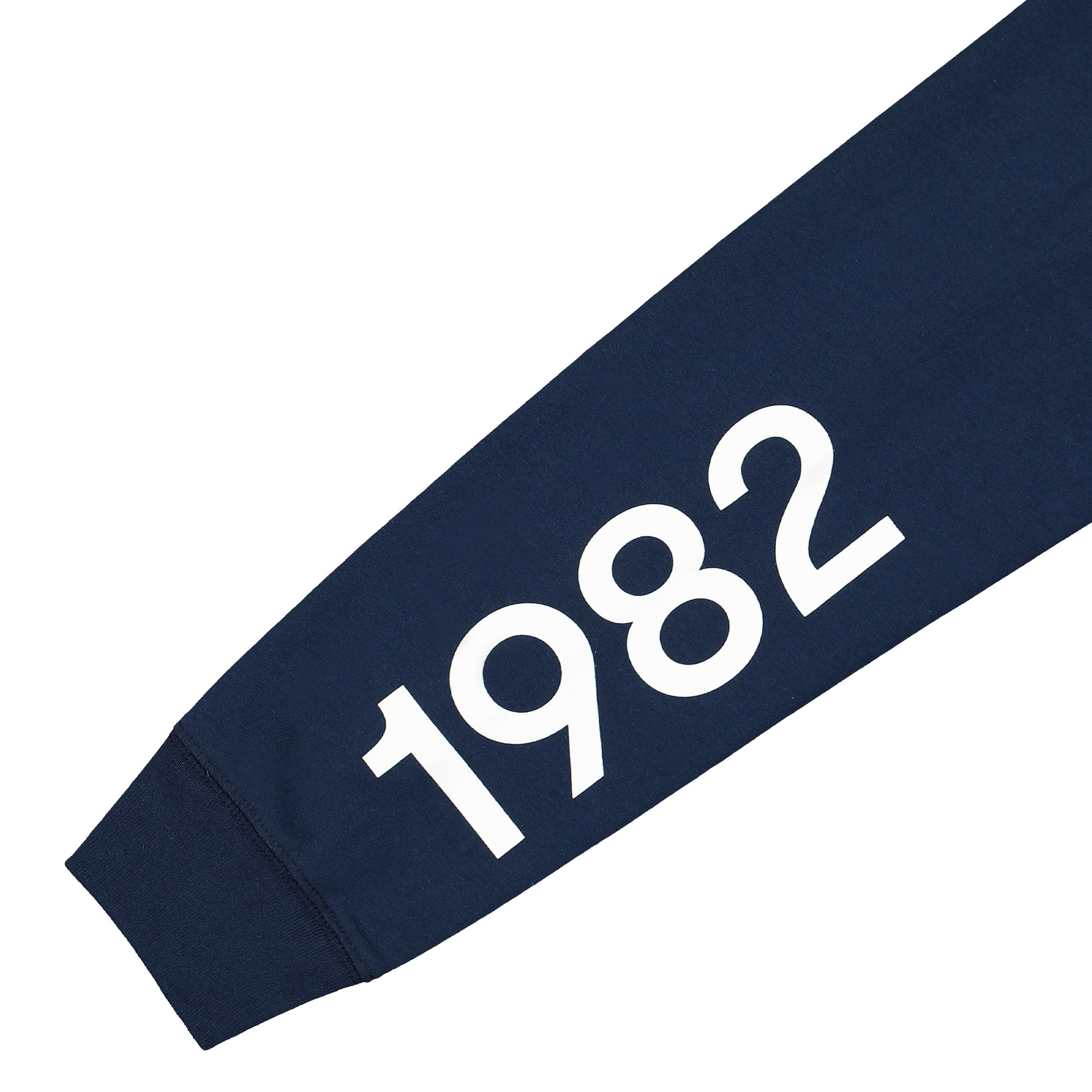 New Balance Made In USA Heritage LS Tee Natural Indigo Longsleeves Detailfoto | Overkill