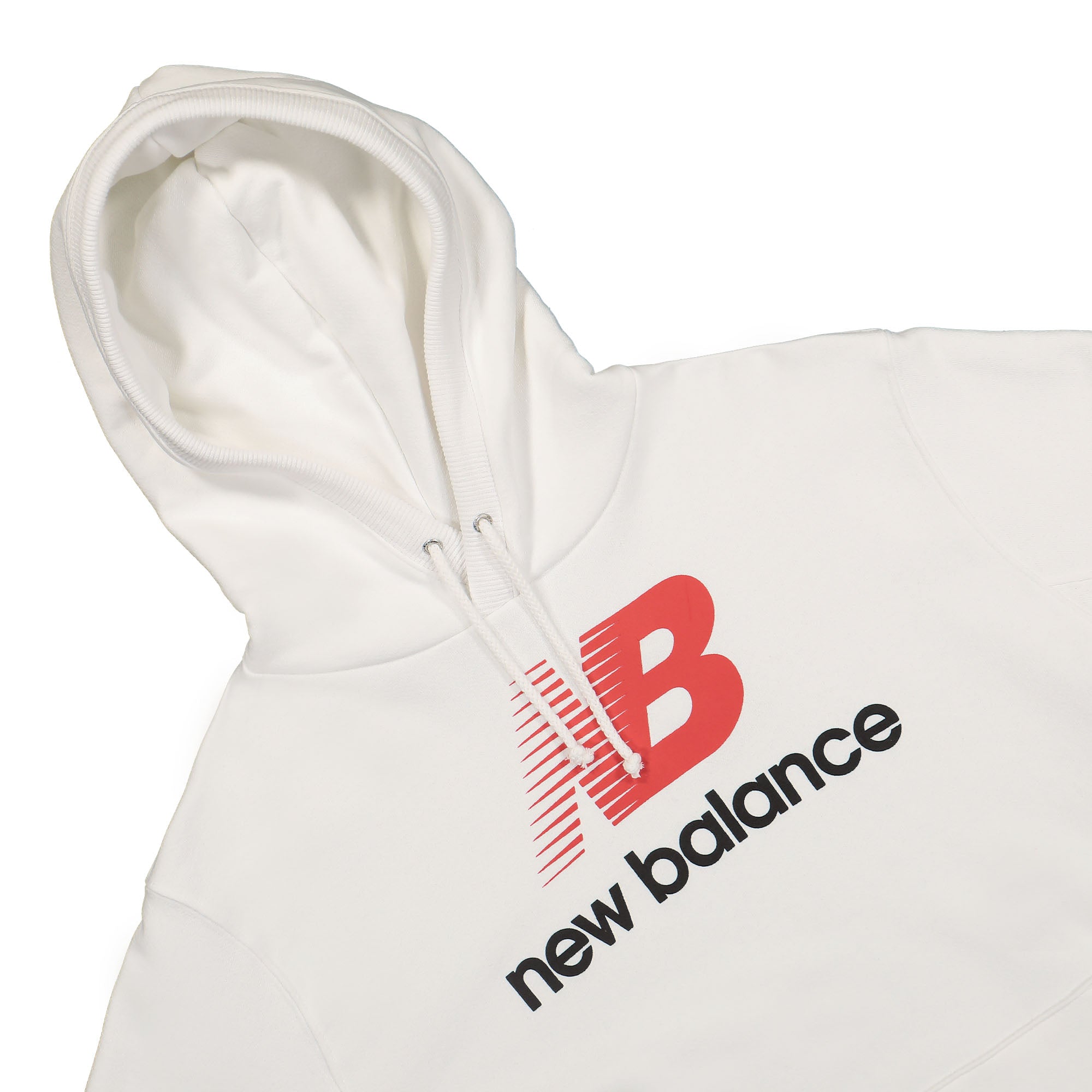 New Balance Made In USA Heritage Hoodie White Hoodies Close-up | Overkill