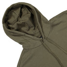 New Balance Hoops Fundamentals Hoodie Dark Moss Hoodies Close-up | Overkill