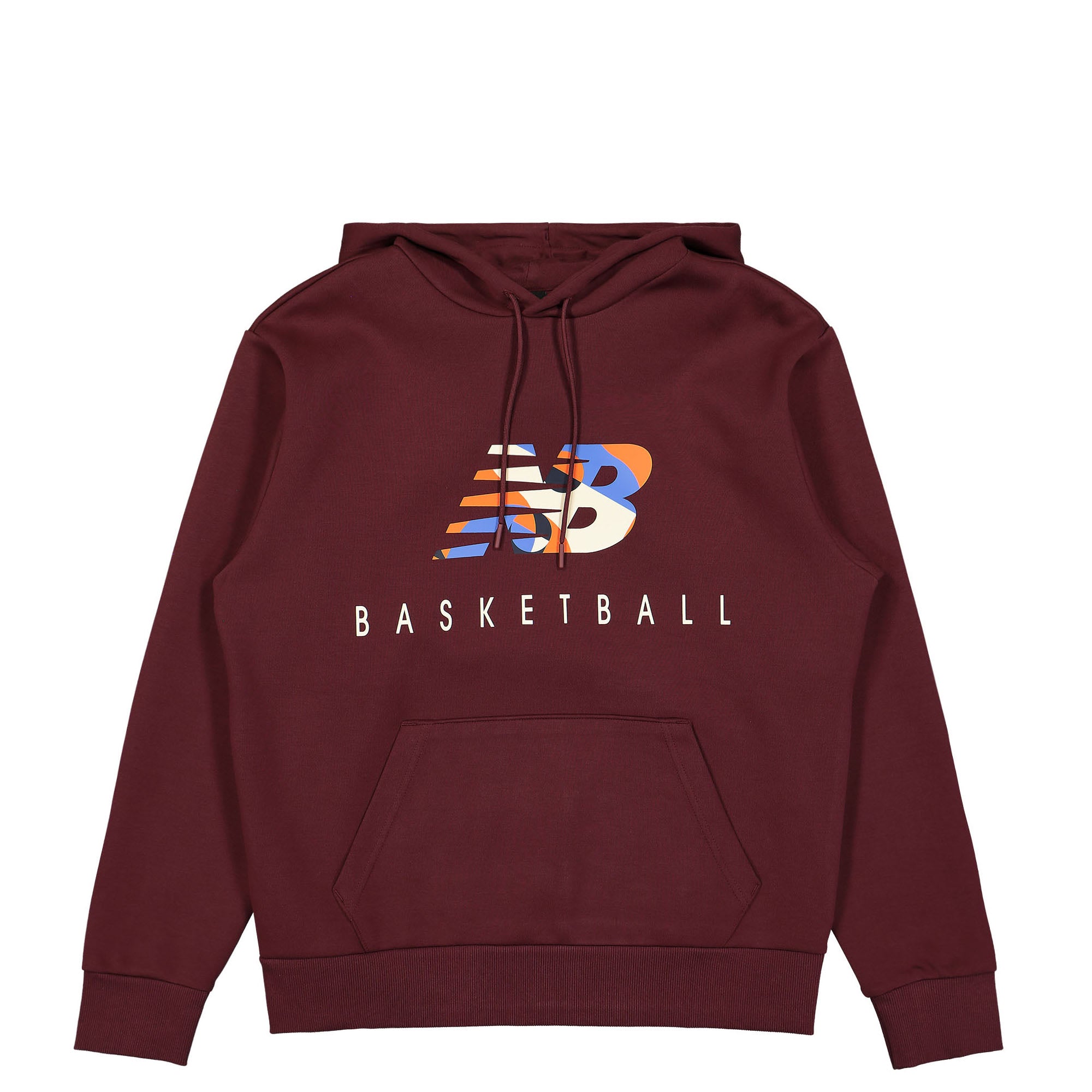 New Balance Hoops Classic Court Hoodie NB Burgundy Hoodies MT23585 / NBY | Overkill