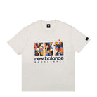 New Balance Hoops Classic Court Tee Sea Salt Heather T-Shirts MT23587 / SAH | Overkill