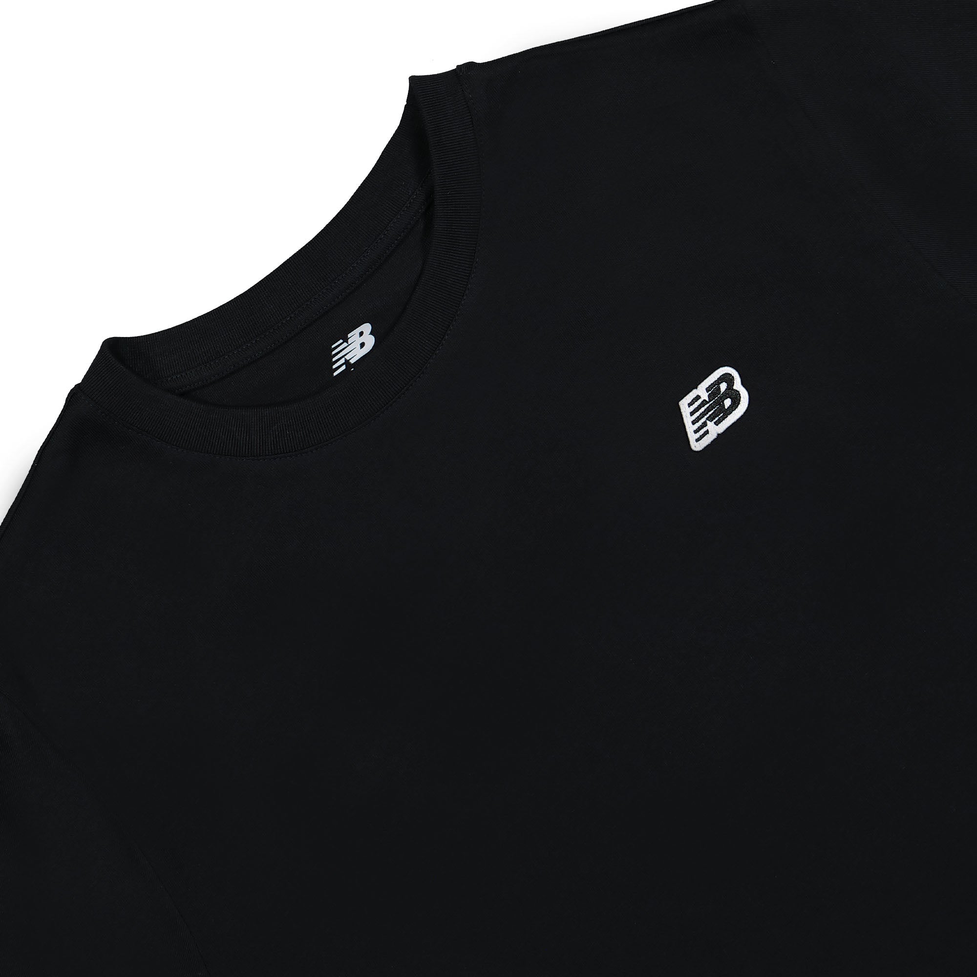 New Balance Small Logo Tee Black T-Shirts Close-up | Overkill