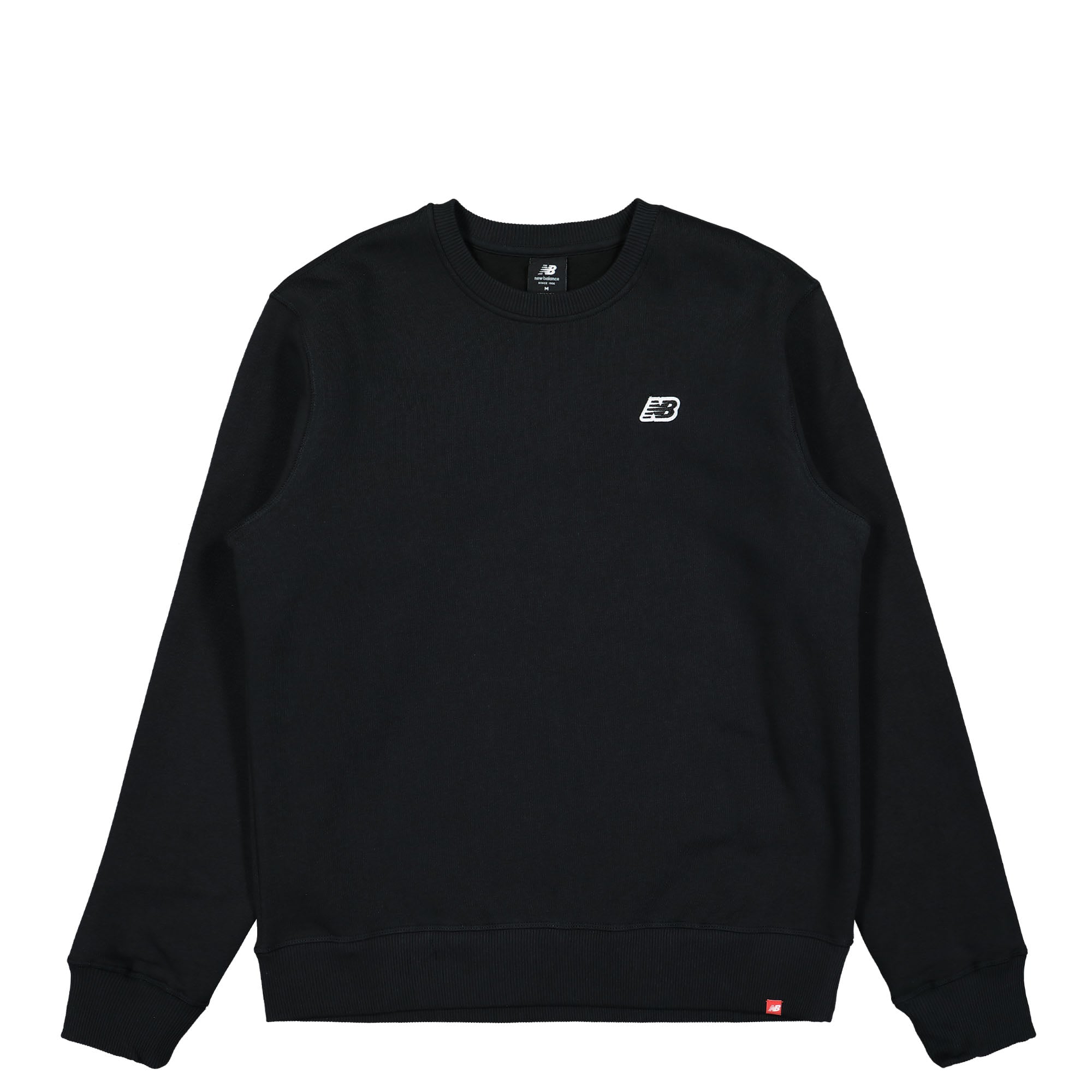New Balance Small Logo Sweat Black Sweatshirts MT23601 / BK | Overkill