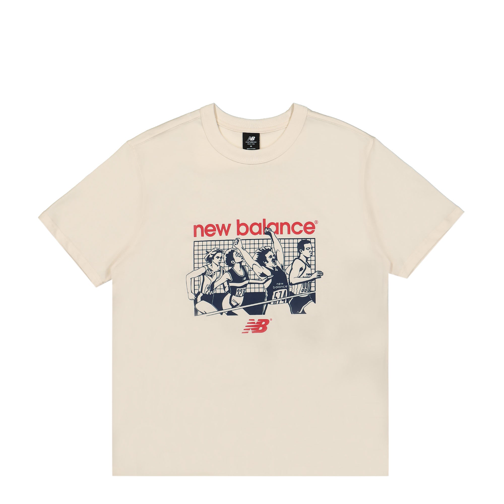 New Balance Athletics 90s Graphic Tee Greige T-Shirts MT31503 / GIE | Overkill