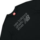 New Balance Athletics Shoe Box Tee Black T-Shirts Close-up | Overkill