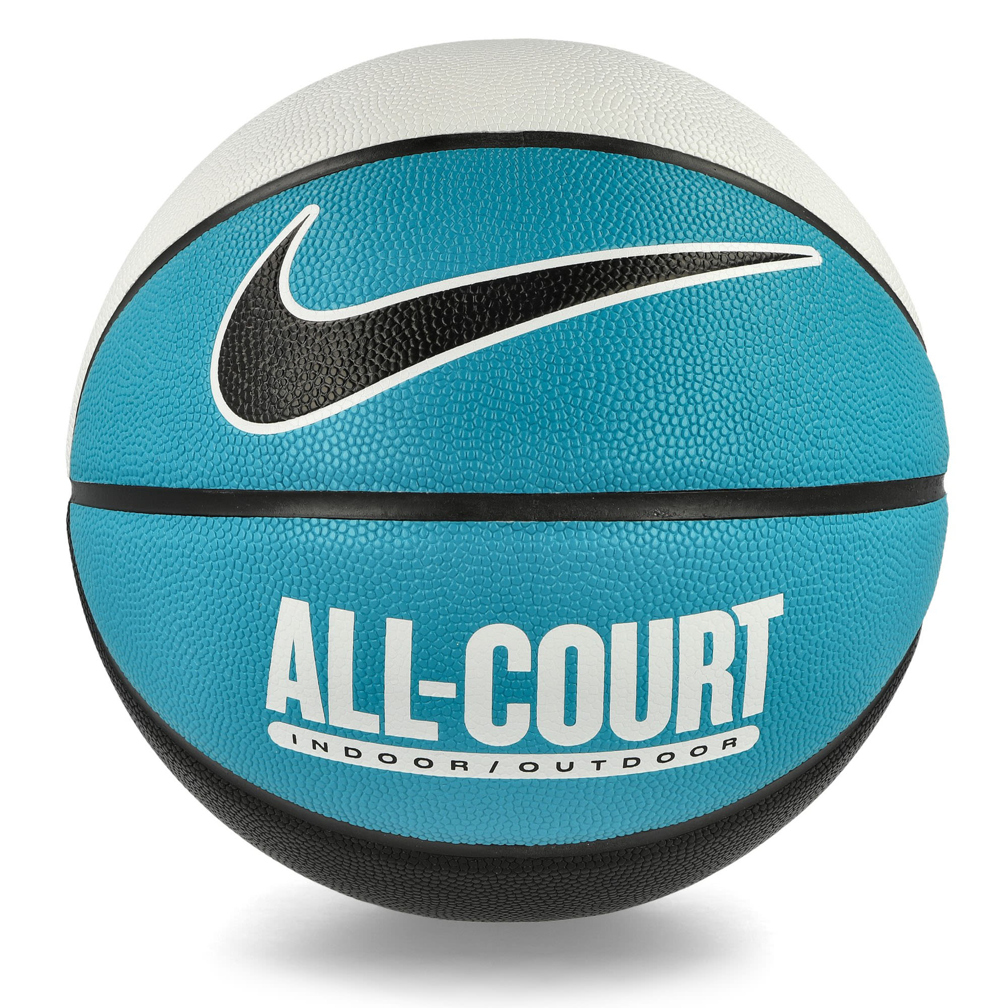 Nike Everyday All Court 8P Deflated White / Teal Nebula / Black / Black Basketballs  Material | Overkill