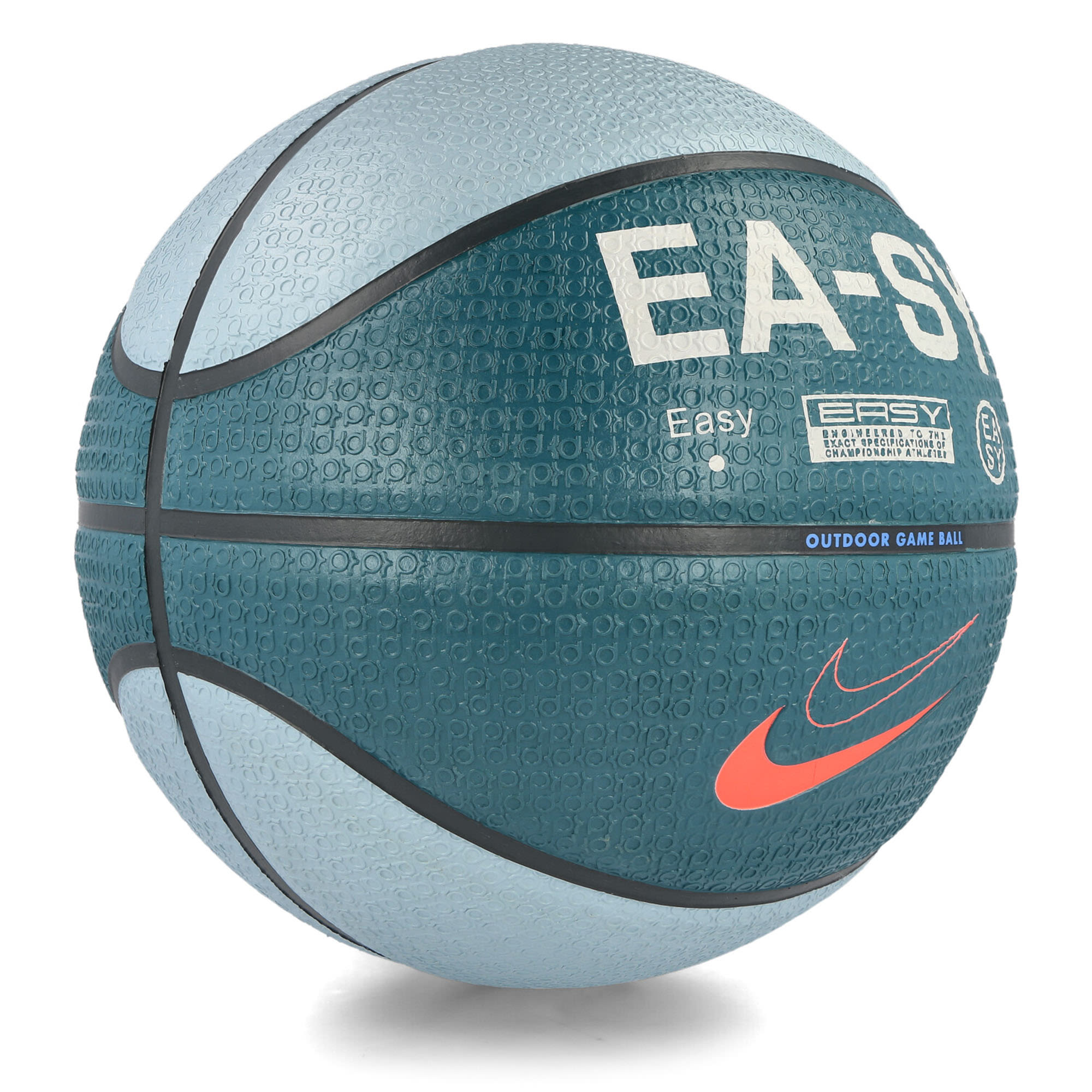 Nike Playground 2.0 8P Durant Basketball Ocean Bliss / Mineral Teal / Faded Spruce / Hot Punch Basketballs Detailfoto | Overkill