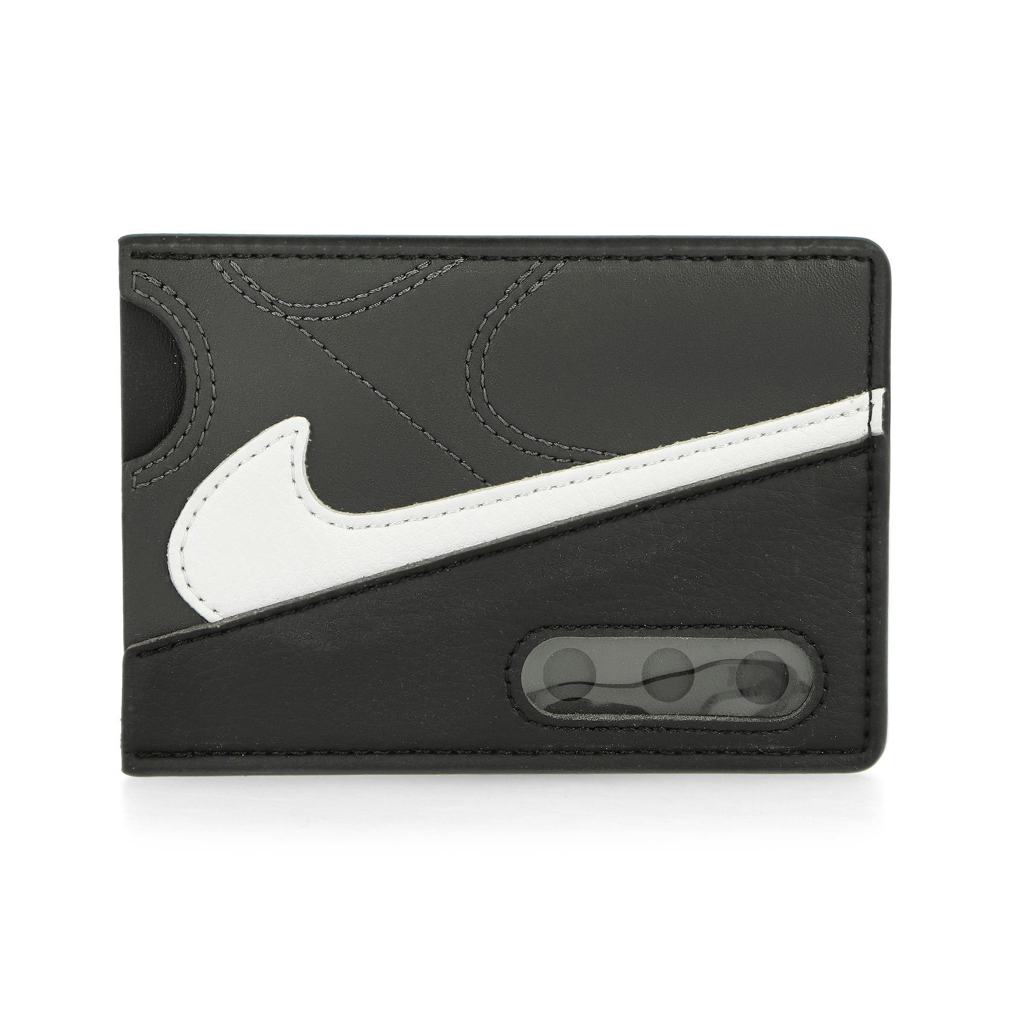 Nike Icon Air Max 90 Card Wallet Dark Smoke Grey / Black / White Wallets & Cases N.100.9740.076 | Overkill