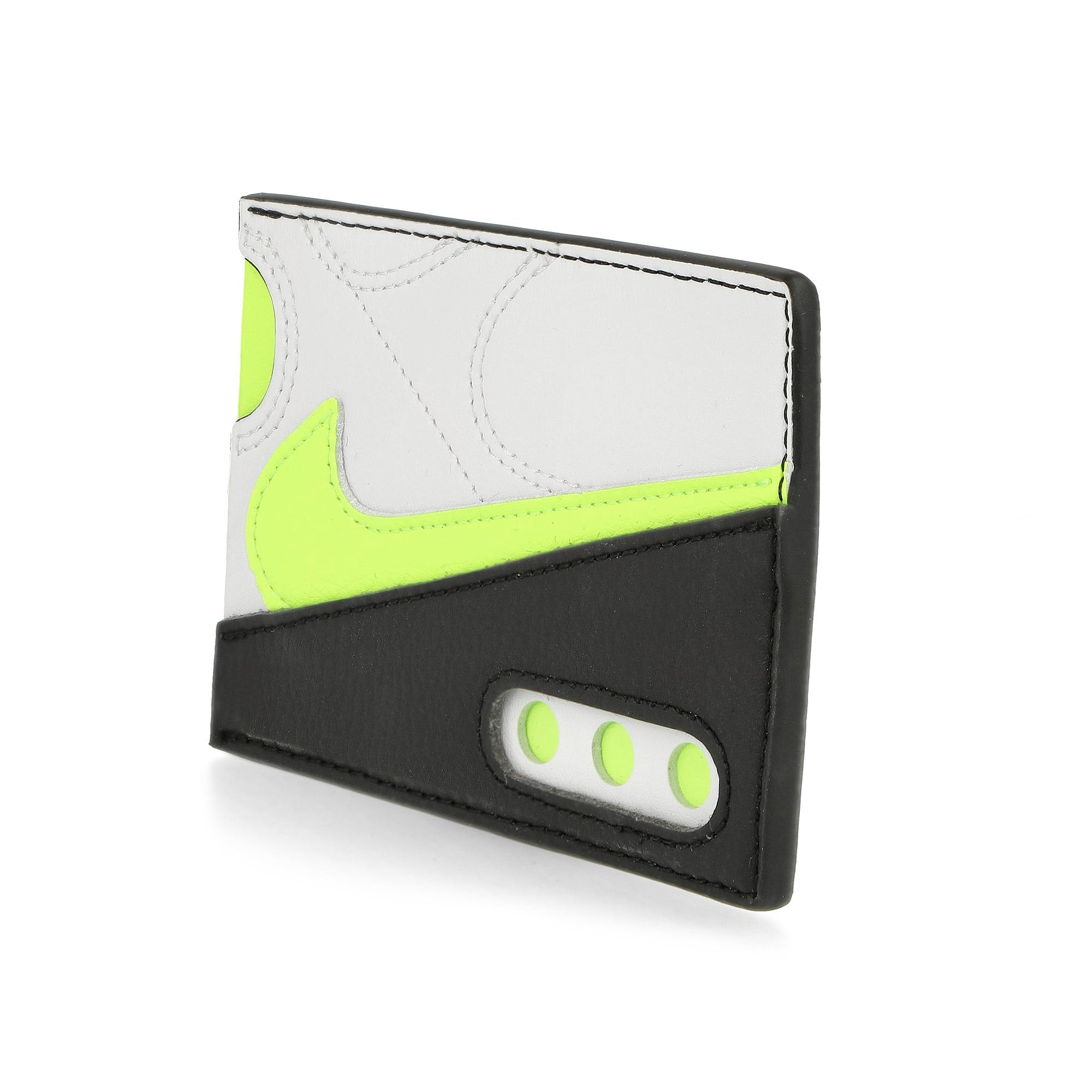 Nike Icon Air Max 90 Card Wallet White / Hot Lime / Hot Lime Wallets & Cases  Material | Overkill