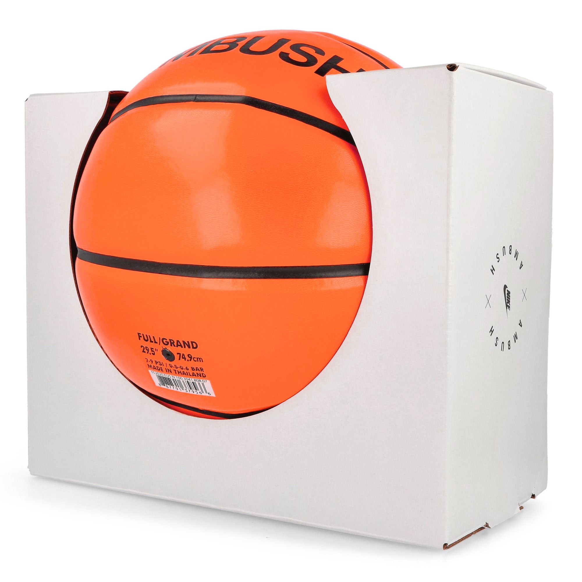 Ambush x Nike Basketball Orange / Black Basketball DD2047 808 Detail View 2 | Overkill
