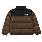 The North Face 1996 Retro Nuptse Jacket Smokey Brown / TNF Black Puffer Jackets Material | Overkill