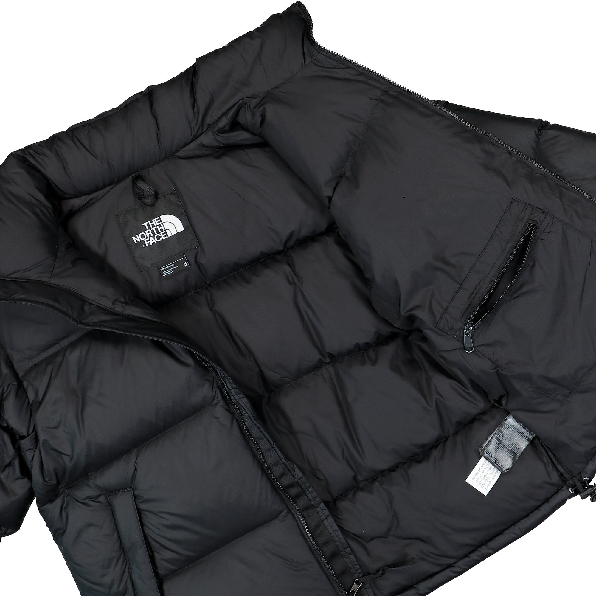 The North Face 1996 Retro Nuptse Jacket TNF Black Puffer Jacket NF0A3C8DGOE100 Detail View 2 | Overkill
