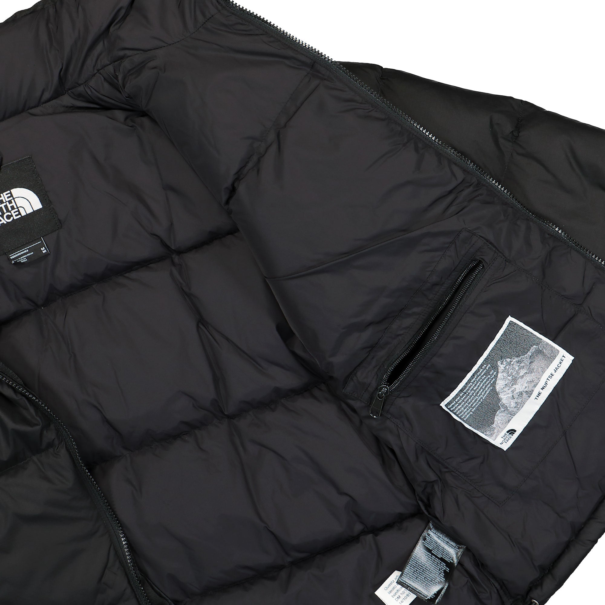 The North Face 1996 Retro Nuptse Jacket TNF Black / TNF Black Puffer Jackets Detail view 1 | Overkill