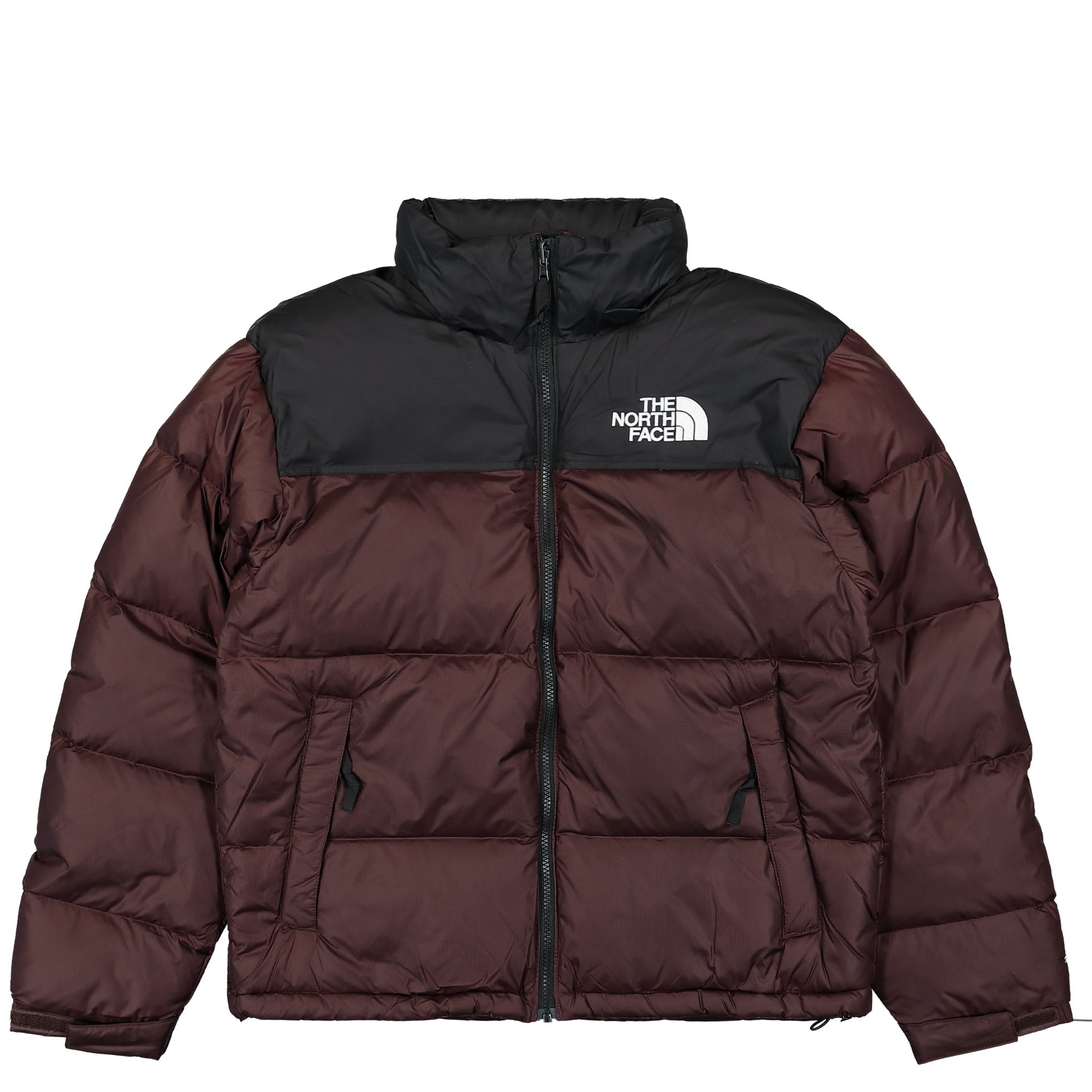 The North Face 1996 Retro Nuptse Jacket Coal Brown / TNF Black Puffer Jackets NF0A3C8DLOS | Overkill