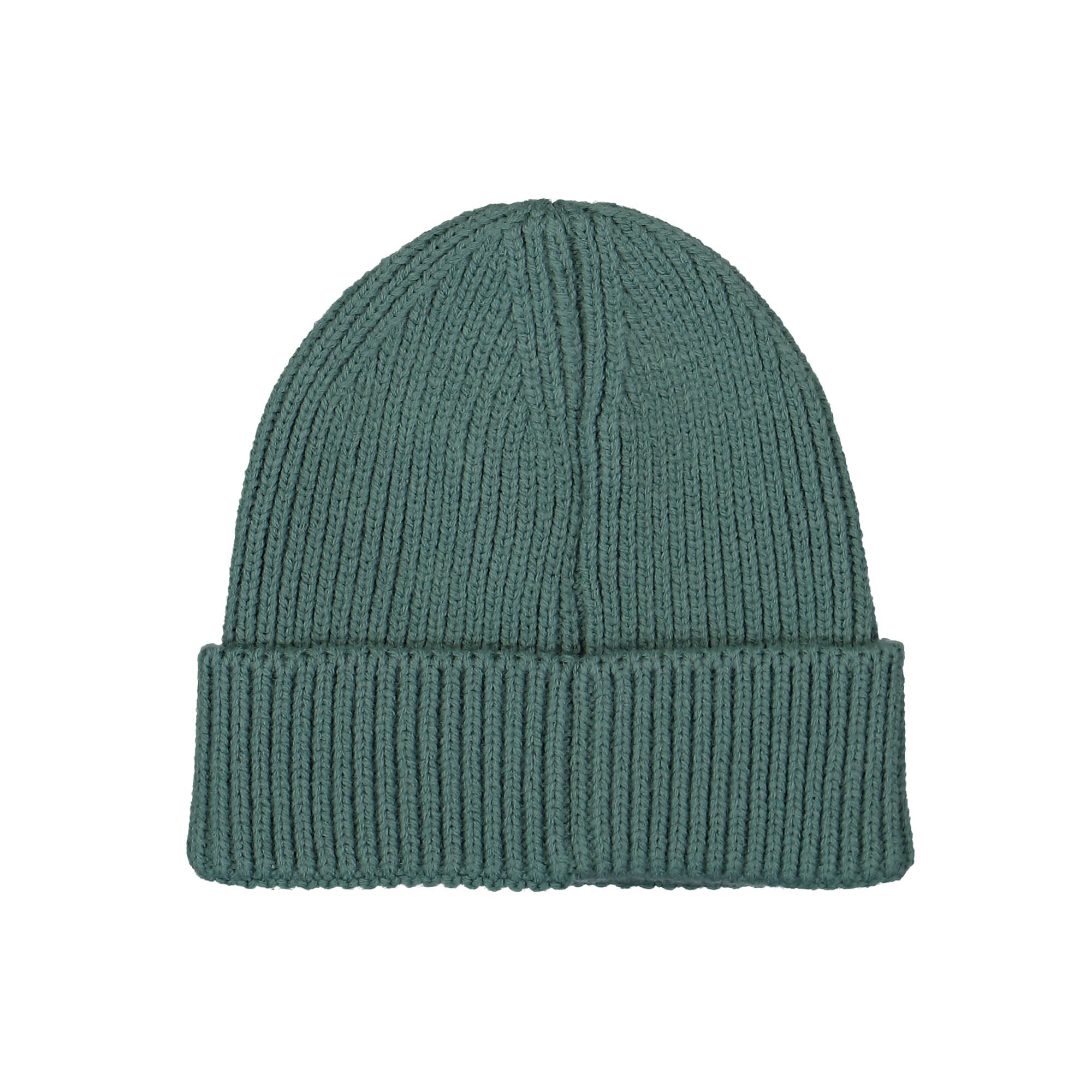 The North Face Logo Box Cuffed Beanie Dark Sage Beanies  Material | Overkill