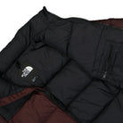 The North Face W 1996 Retro Nuptse Jacket Coal Brown / TNF Black Puffer Jackets Detail view 1 | Overkill