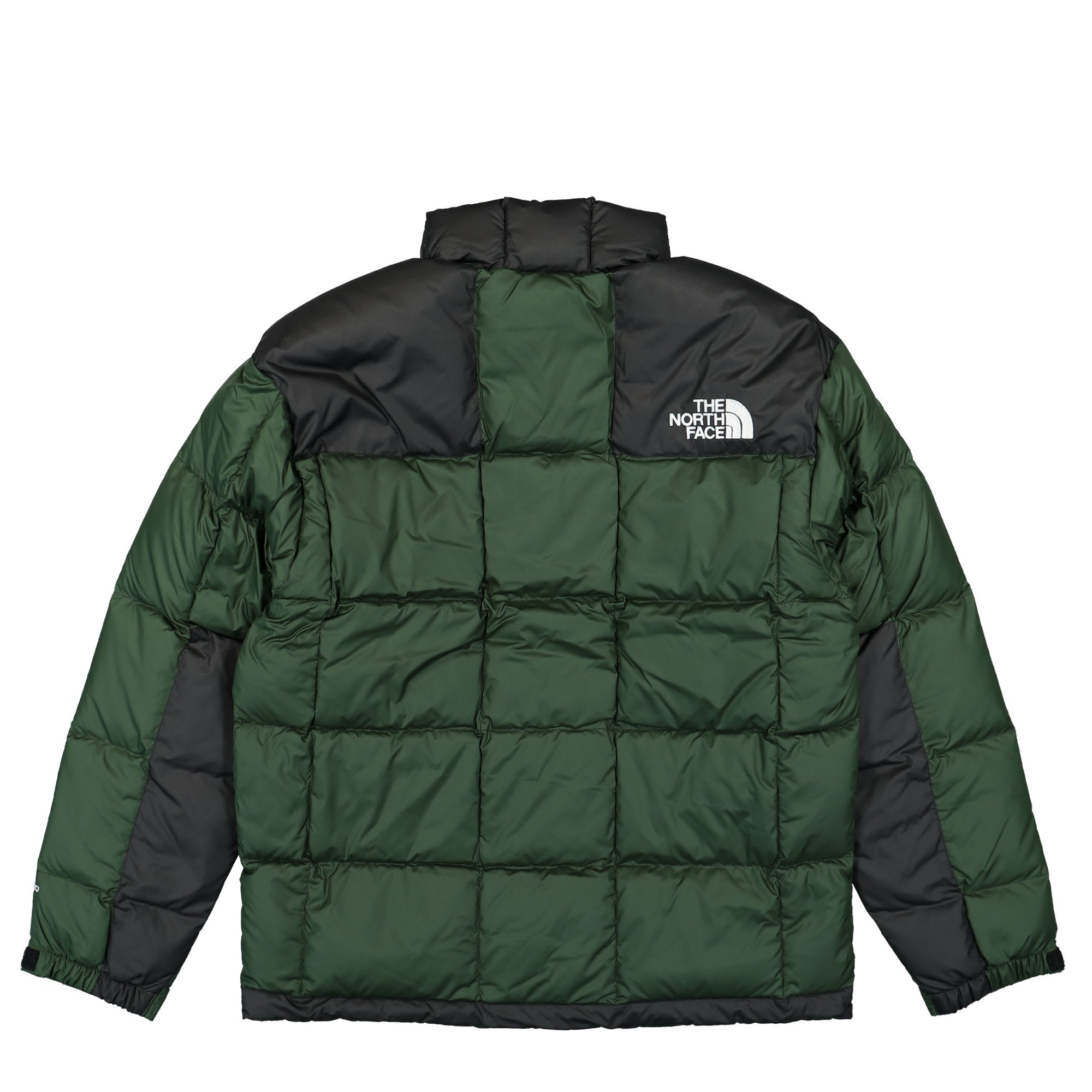 The North Face Lhotse Jacket Pine Needle / TNF Black Puffer Jackets Material | Overkill