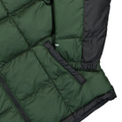 The North Face Lhotse Jacket Pine Needle / TNF Black Puffer Jackets Detailfoto | Overkill