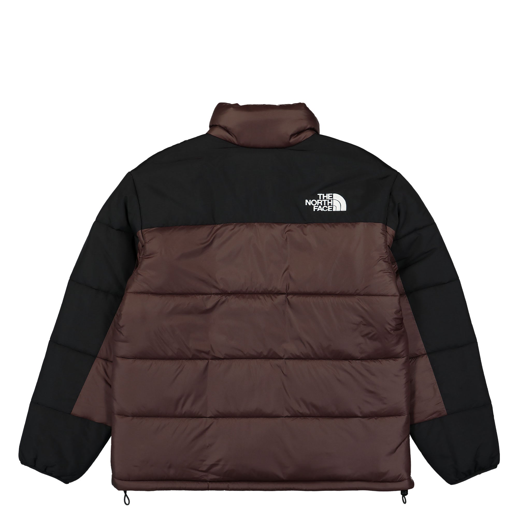 The North Face Himalayan Insulated Jacket Coal Brown - TNF Black Puffer Jackets Material | Overkill