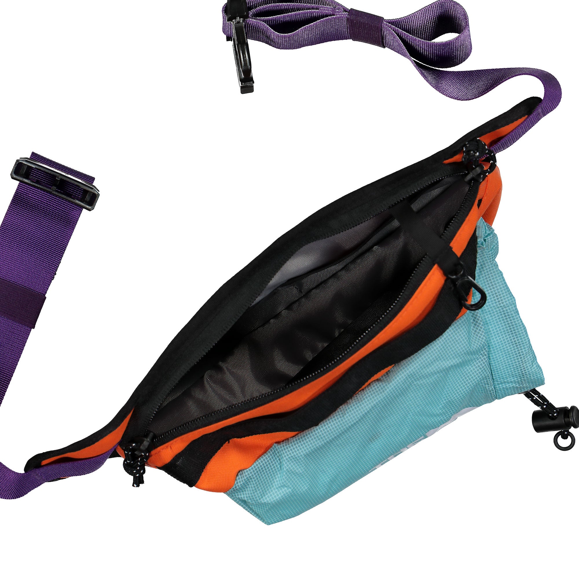 The North Face Bozer Hip Pack III Red Orange - Transantarctic Blue Hip & Waist Bags Close-up | Overkill