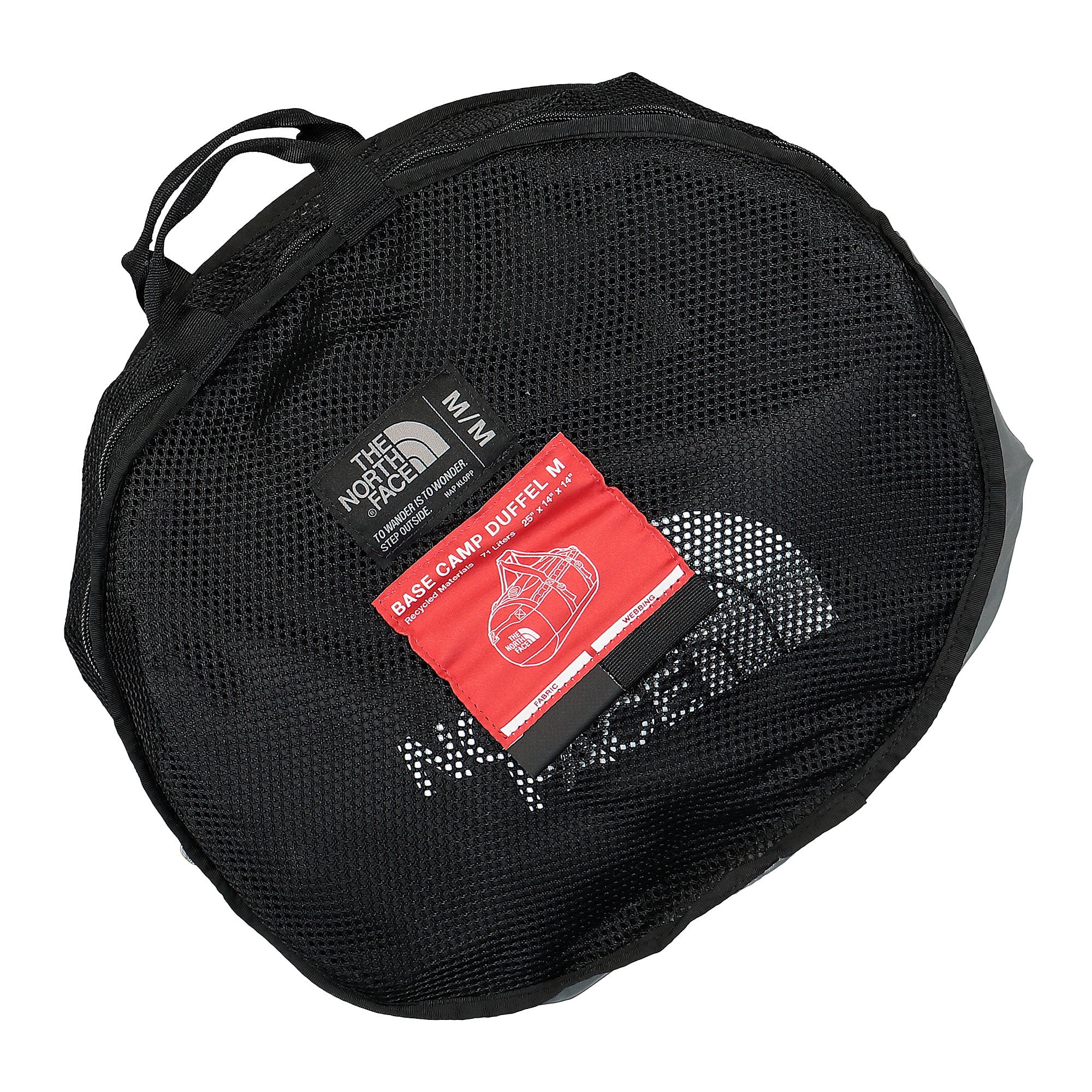 The North Face Base Camp Duffel Bag - M TNF Black / TNF White Duffle Bags Detail view 4 | Overkill