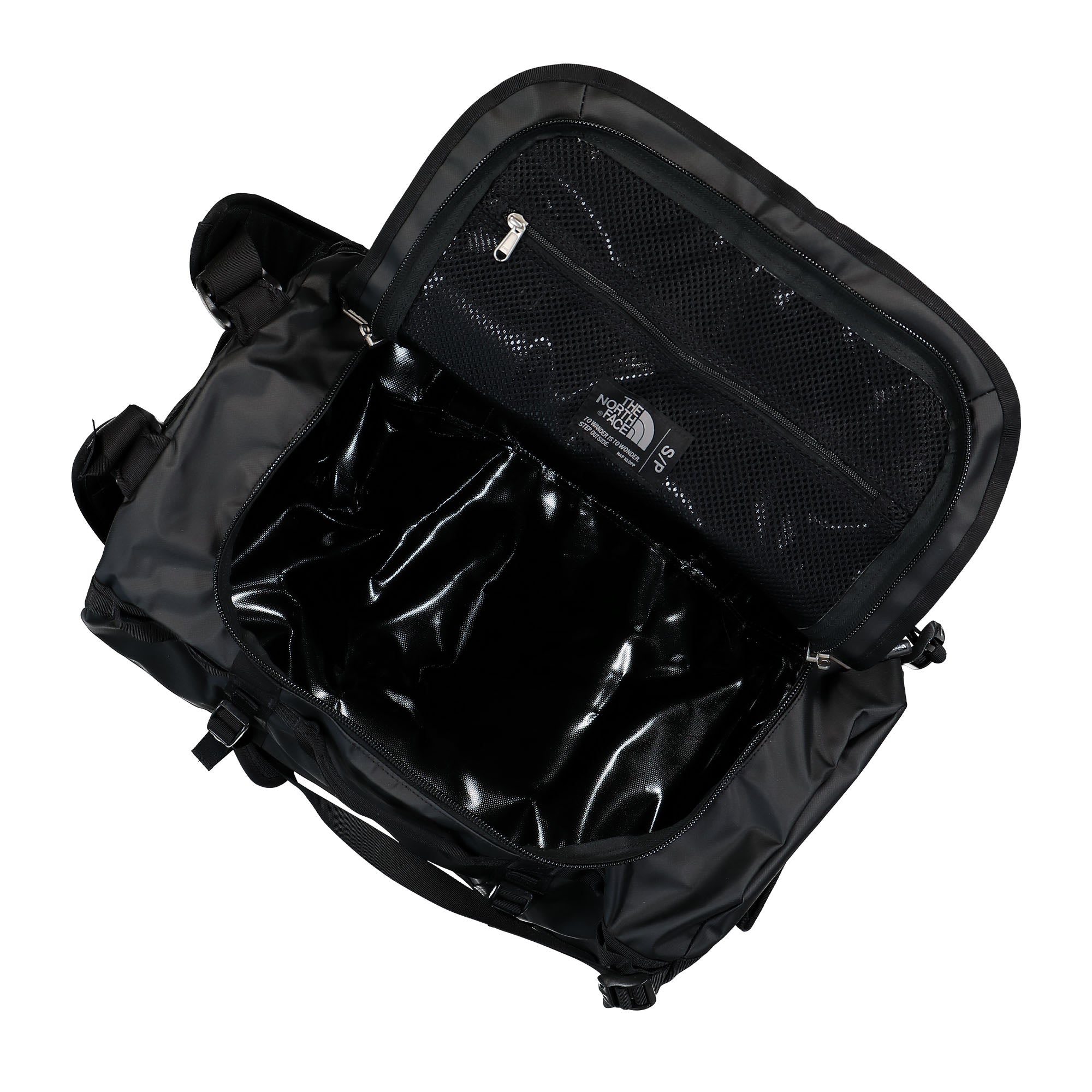 The North Face Base Camp Duffel Bag - S TNF Black / TNF White Duffle Bags Detail view 2 | Overkill