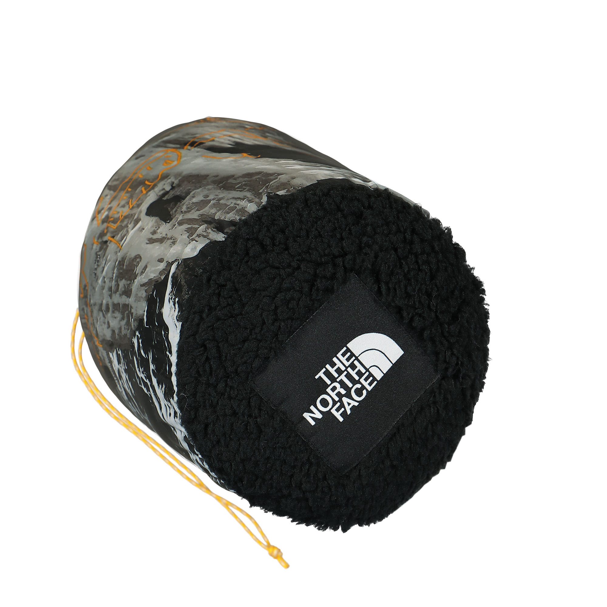 The North Face Wawona Fuzzy Blanket Falcon Brown Conrads Notes Print Blankets Detail view 2 | Overkill