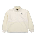 The North Face Platte High Pile Fleece 1/4 Zip Gardenia White Sweatshirts NF0A5GFJN3N | Overkill