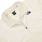 The North Face Platte High Pile Fleece 1/4 Zip Gardenia White Sweatshirts Close-up | Overkill
