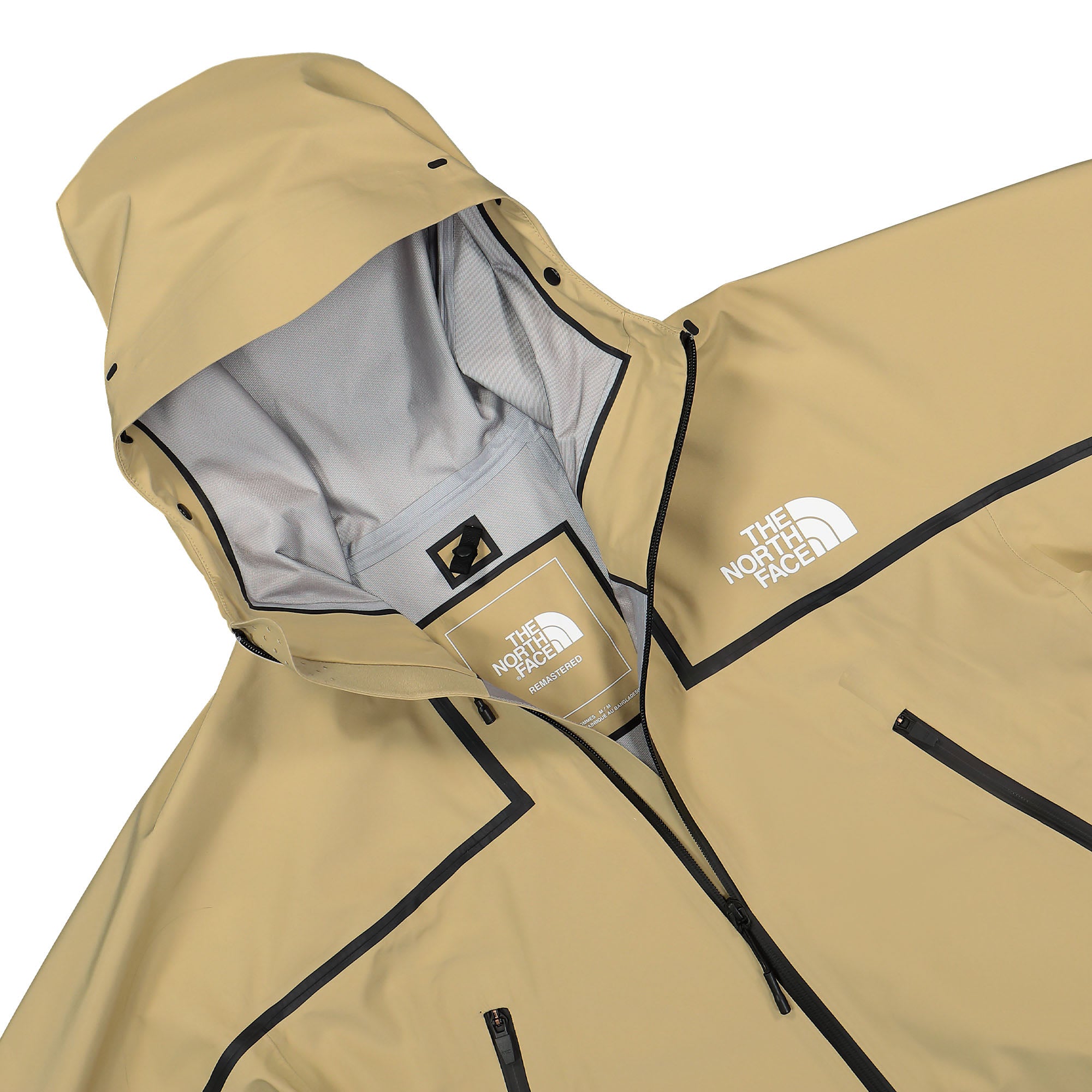 The North Face M RMST Futurelight Mountain Jacket Khaki Stone Jackets Close-up | Overkill