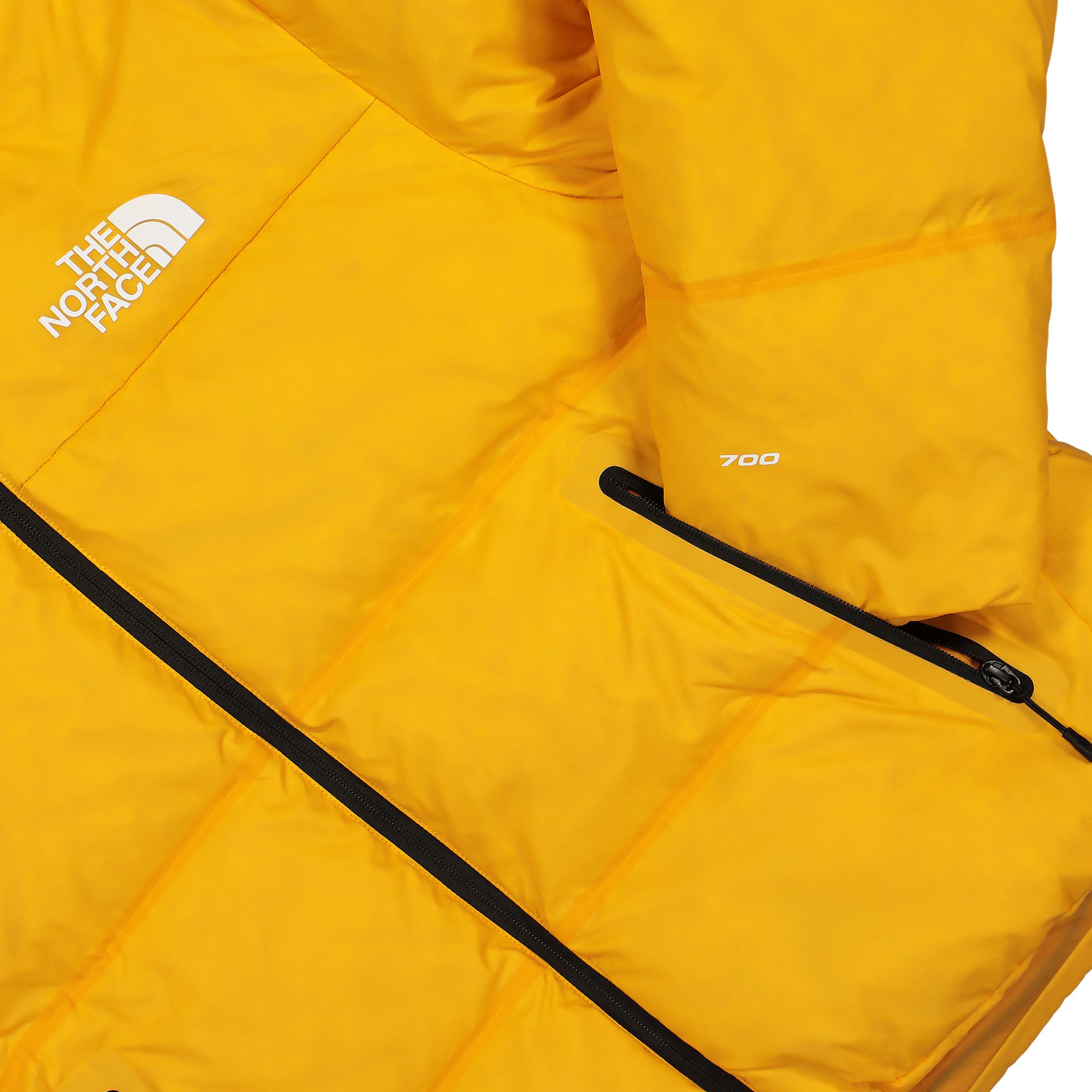 The North Face Rmst Nuptse Jacket Summit Gold Puffer Jackets Detailfoto | Overkill