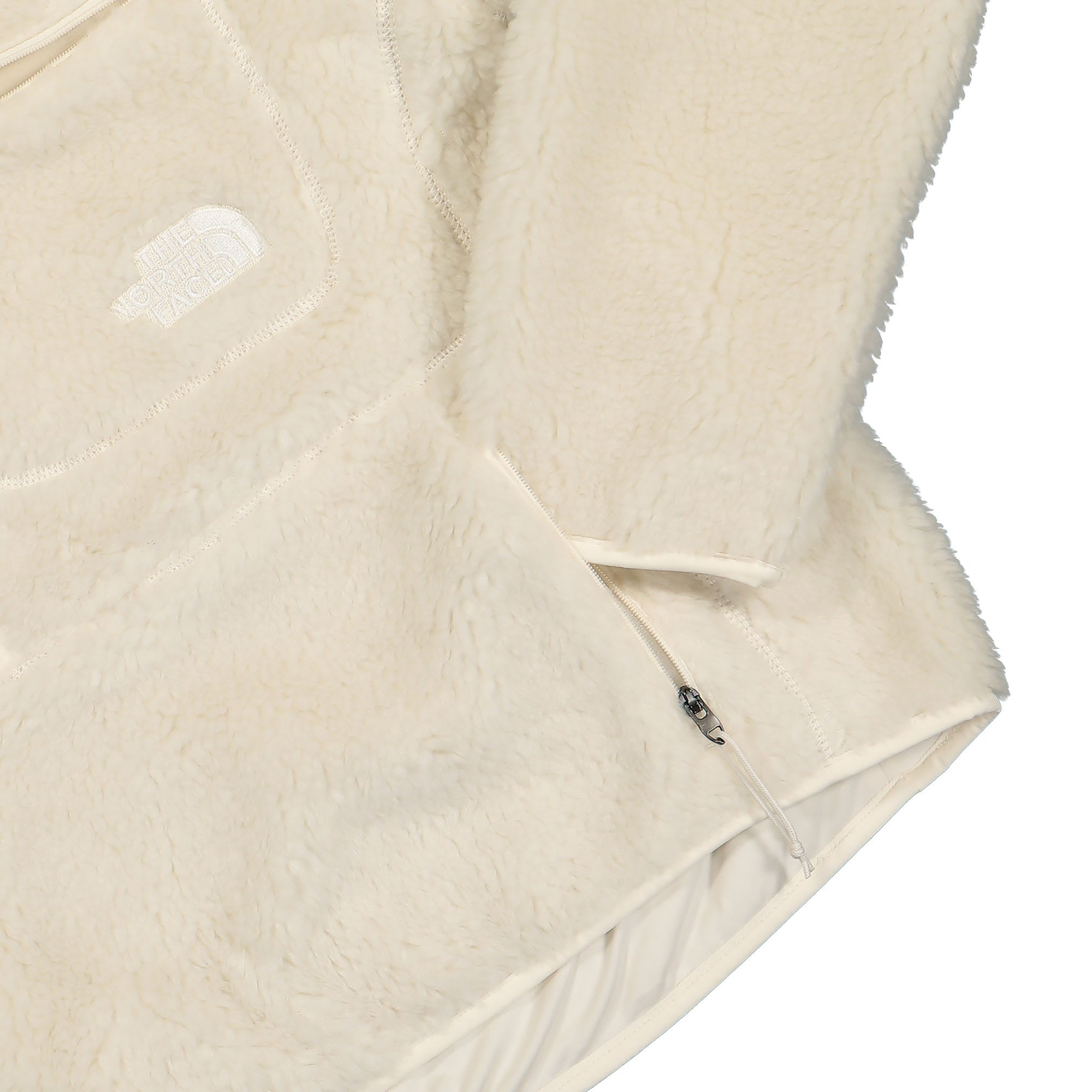 The North Face W Extreme Pile Pullover White Dune Sweatshirts Detailfoto | Overkill