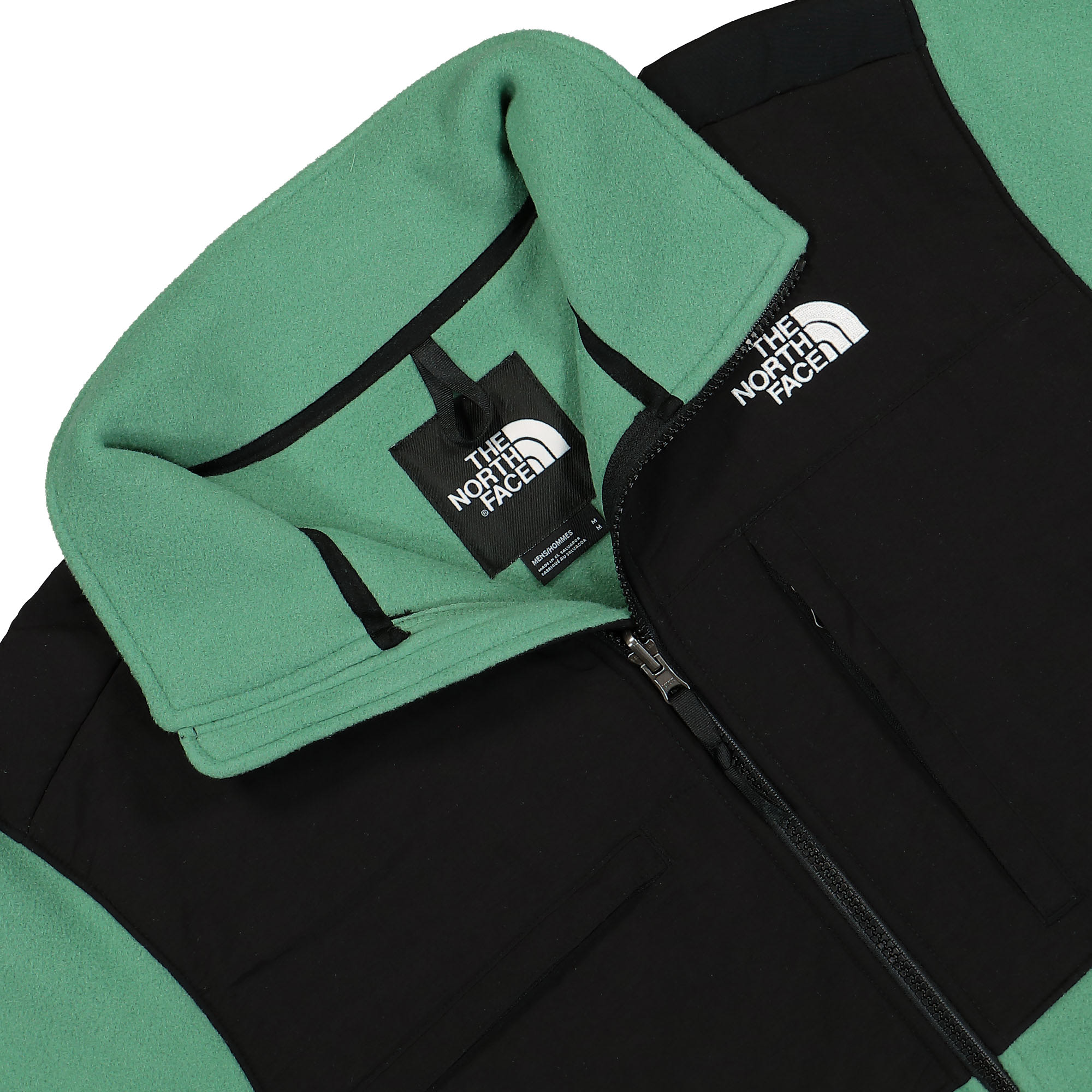 The North Face M Denali Jacket Deep Grassgreen Jackets Close-up | Overkill