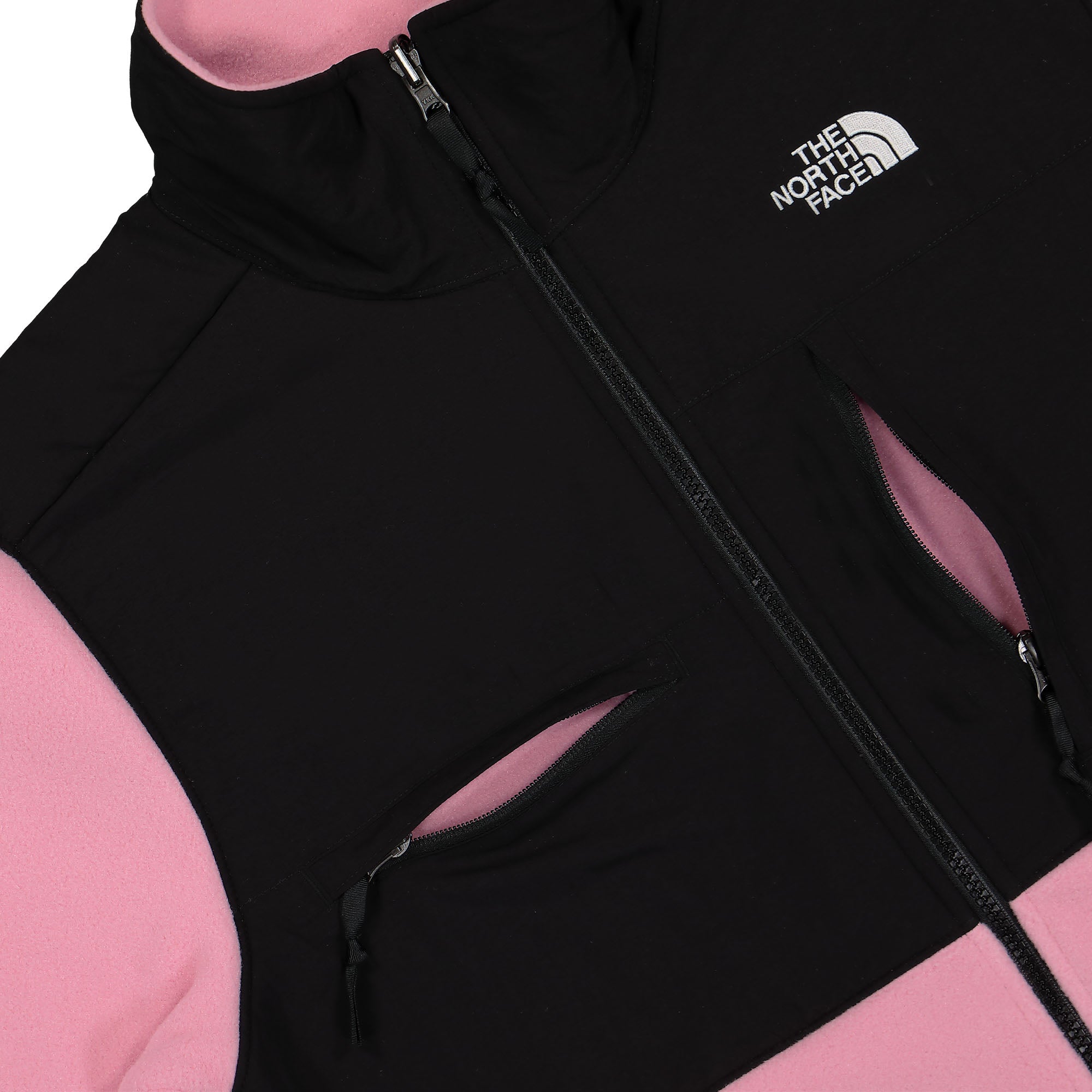 The North Face Denali Jacket Orchid Pink / TNF Black Fleece Jackets Detailfoto | Overkill