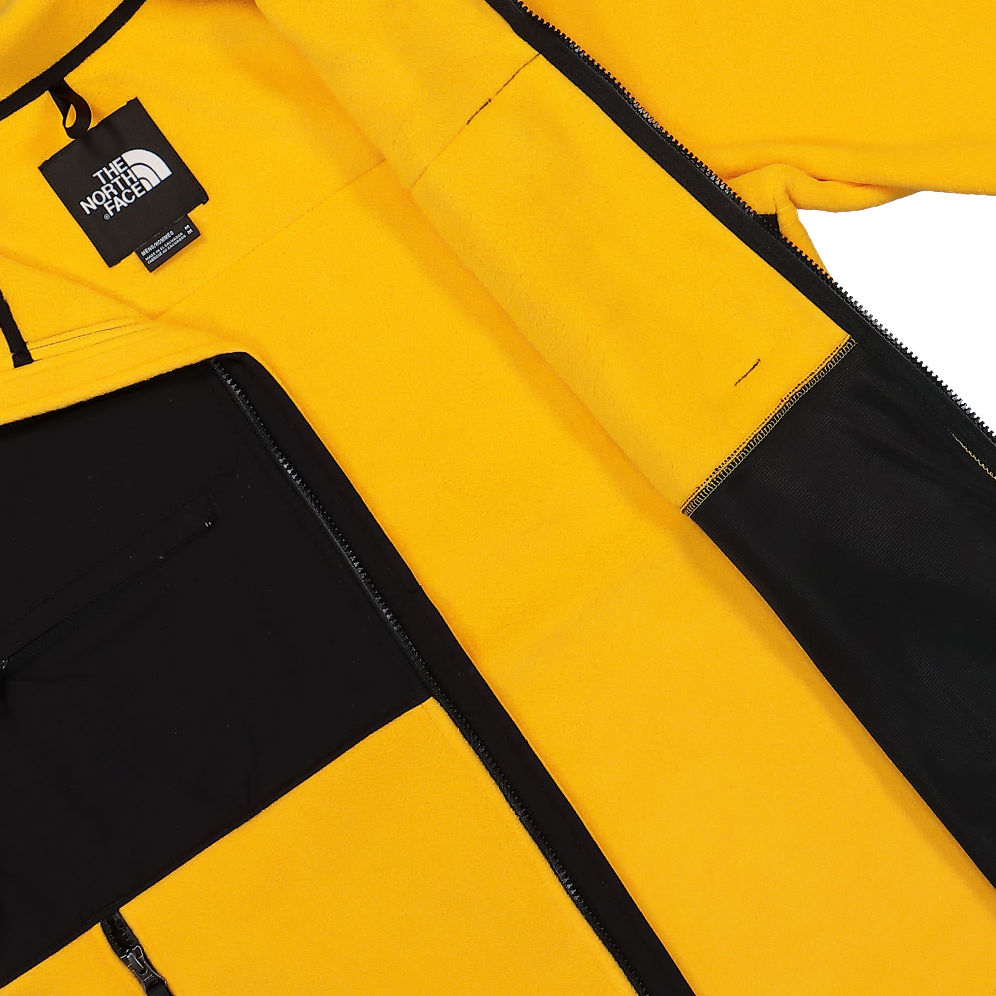The North Face Denali Jacket Summit Gold / TNF Black Fleece Jackets Detailfoto | Overkill