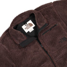 The North Face Extreme Pile Fleece Jacket Coal Brown Fleece Jackets Close-up | Overkill