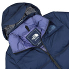 The North Face W Rmst Nuptse Jacket Summit Navy / Silver Reflective Puffer Jackets Detail view 1 | Overkill