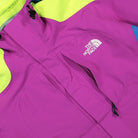 The North Face M 3L Dryvent Carduelis Jacket Purple Cactus Flower - LED Yellow - Super Sonic Blue Windbreaker Detail view 1 | Overkill