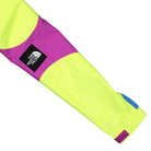 The North Face M 3L Dryvent Carduelis Jacket Purple Cactus Flower - LED Yellow - Super Sonic Blue Windbreaker Detail view 2 | Overkill