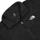 The North Face TNF Polartec 100 Half-Zip Fleece Sweater TNF Black Sweatshirts Close-up | Overkill