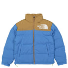 The North Face M 92 LFHT Nuptse Jacket Super Sonic Blue / Utility Brown Puffer Jackets NF0A7ZYPTV8 | Overkill